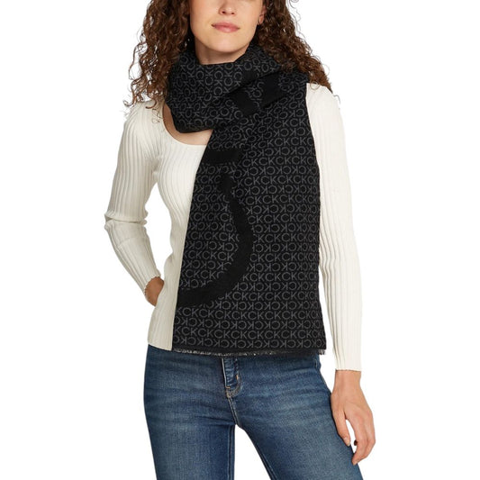 Bicolor Marabou Scarf