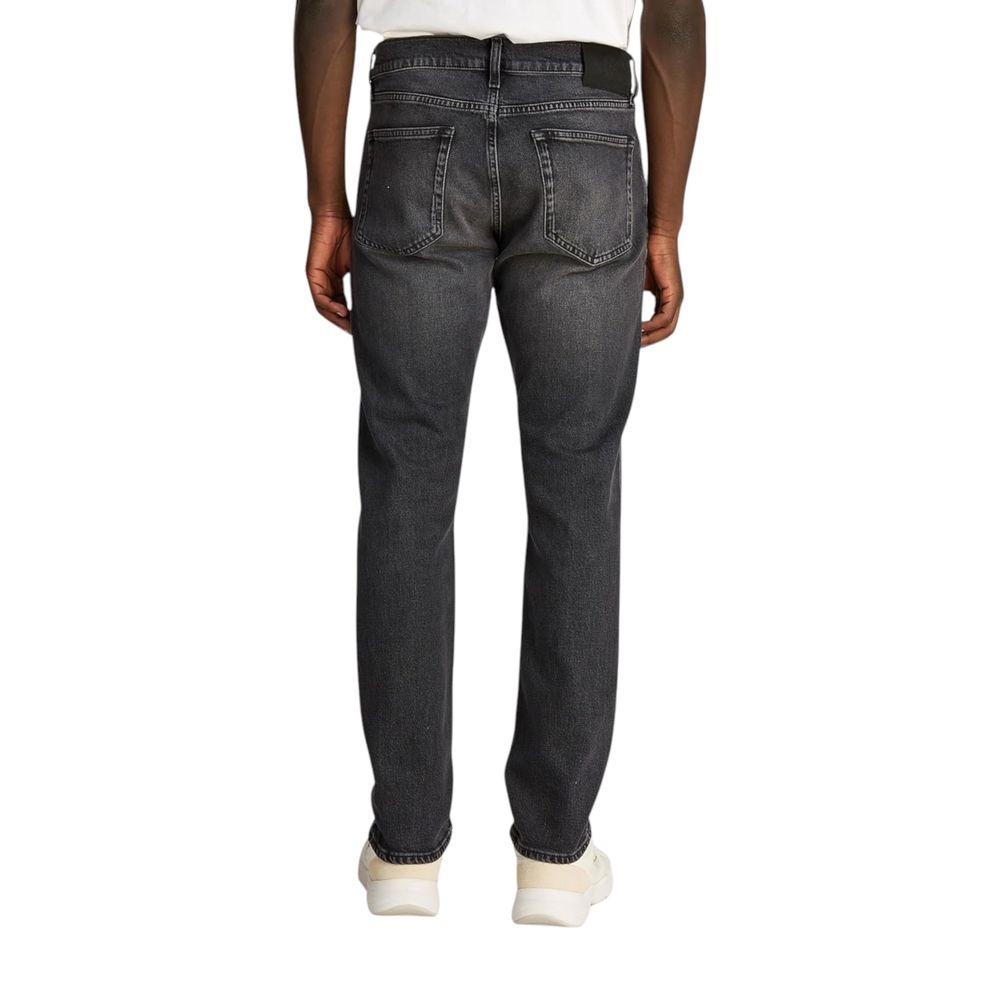Black Cotton Skinny Jean