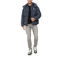 Blue Polyamide Jackets & Coat