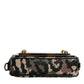 Multicolor Leopard Jacquard DG Logo Crossbody Bag