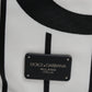 Black White Vulcano Royal King Print Men Backpack Bag