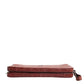 Bordeaux Croc Leather Logo Plaque Men Briefcase Bag