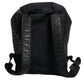 Black Neoprene Nylon DG Logo School Backpack Bag