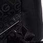 Black Neoprene Nylon DG Logo School Backpack Bag