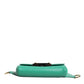 Emerald Green CalfskinLeather DG Logo Shoulder Bag