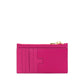Fuchsia Leather Cardholder