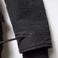 Black Hooded Long Sleeves Fur Shearling Coat Jacket