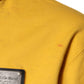 Yellow Logo Full Zip Hooded Sweatshirt Sweater