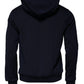 Blue Crown Cotton Hooded Sweatshirt Sweater
