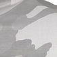 White Gray Camouflage Cotton Crew Neck T-shirt