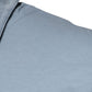 Blue Cotton Button Down Casual Men Polo Shirt