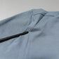 Blue Cotton Button Down Casual Men Polo Shirt
