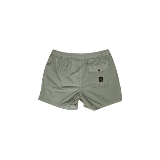 Green Nylon Swim Short