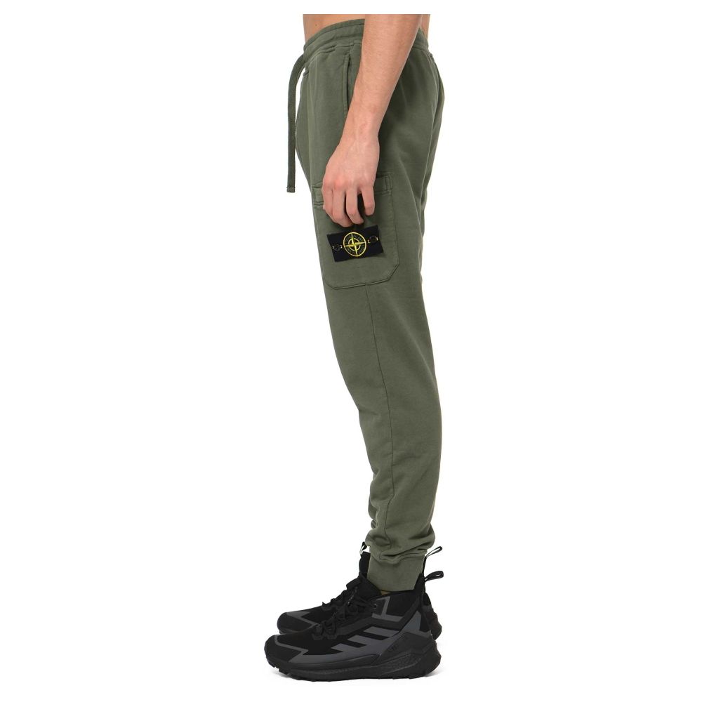 Beige Cotton Men Pants