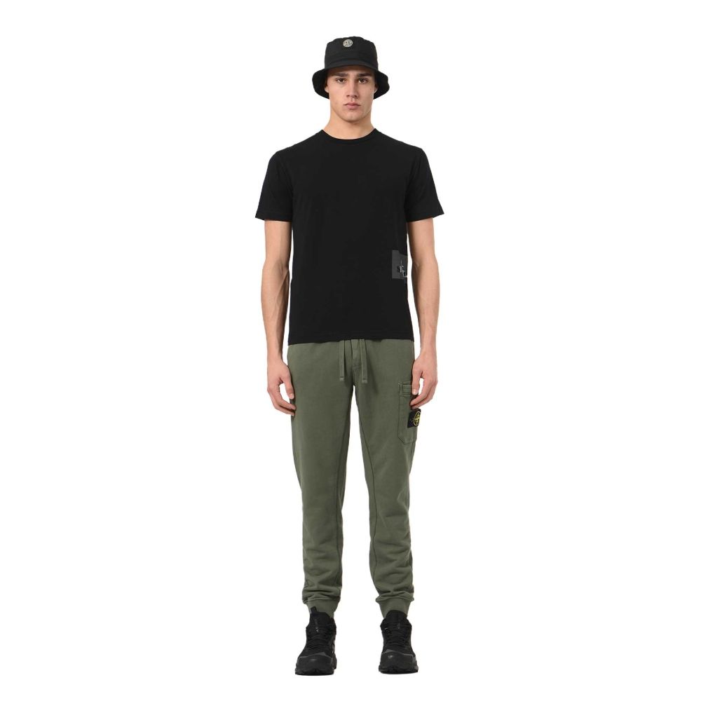Beige Cotton Men Pants