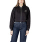 Black Cotton Hoody
