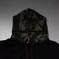 Black Camouflage Hooded Sweatshirt Sweater