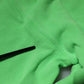Green Logo Hooded Pullover Sweatshirt Sweater