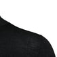 Black Wool Turtleneck Pullover Sweater