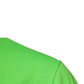 Green Logo Polyester Crew Neck T-shirt