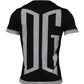 Black Logo Cotton Crew Neck Men Tee T-shirt