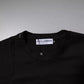 Dark Brown Logo Cotton Crew Neck T-shirt