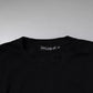Black Amore Leopard Cotton Crew Neck T-shirt