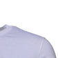 White Logo Plaque Cotton Crew Neck T-shirt