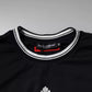 Dark Blue Logo Crown Cotton Crew Neck T-shirt