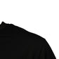 Black DG Logo Cotton Crew Neck T-shirt