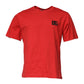 Red DG Logo Patch Cotton Crew Neck T-shirt