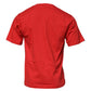 Red DG Logo Patch Cotton Crew Neck T-shirt