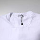White Cotton Stretch Crewneck Underwear T-shirt