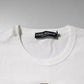 White Cotton Logo Floral Crew Neck T-shirt