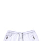 White Cotton Logo Jogger Pants