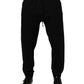 Black Cotton Jogger Jogging Pants