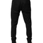 Black Cotton Jogger Jogging Pants
