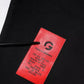 Black Logo Patch CottonJogger Sweatpants Pants