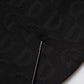 Black Logo Monogram Jogger Sweatpants Pants