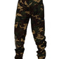 Multicolor Patchwork Camouflage Cargo Pants