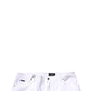 White Cotton Stretch Skinny Men Denim Jeans