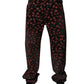Black Cherry Cotton Straight Men Denim Jeans