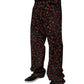 Black Cherry Cotton Straight Men Denim Jeans