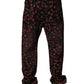 Black Cherry Cotton Straight Men Denim Jeans