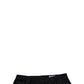 Dark Blue Cotton Stretch Loose Men Denim Jeans