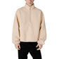 Cream Recycled Polyester Jackets & Coat