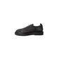 Black Leather Flat