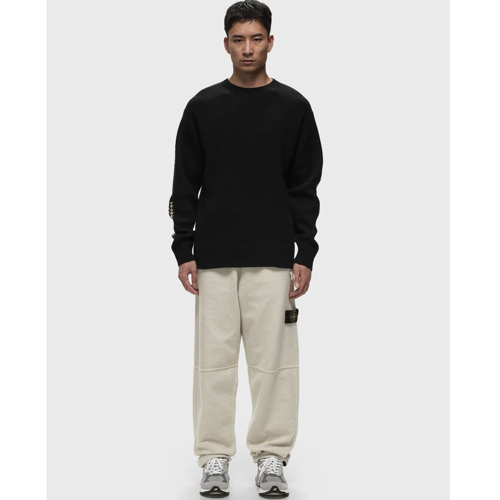 White Cotton Men's Trouser