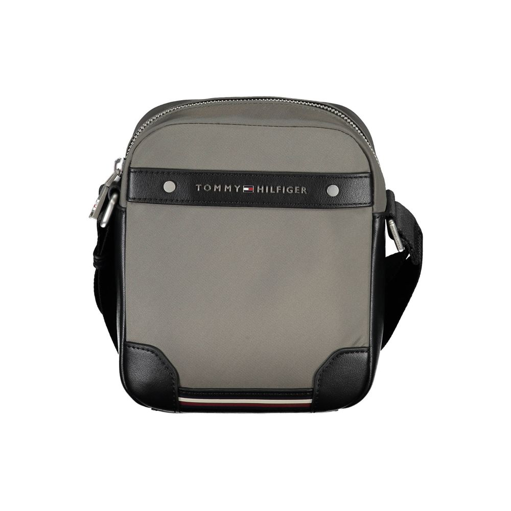 Green Polyester Crossbody Bag