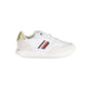 White Polyester Sneaker